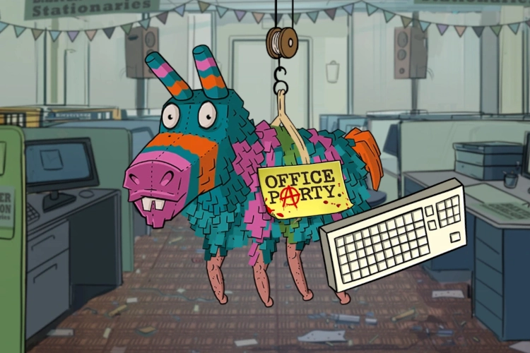 Office Party — party game para grupos na NNBET